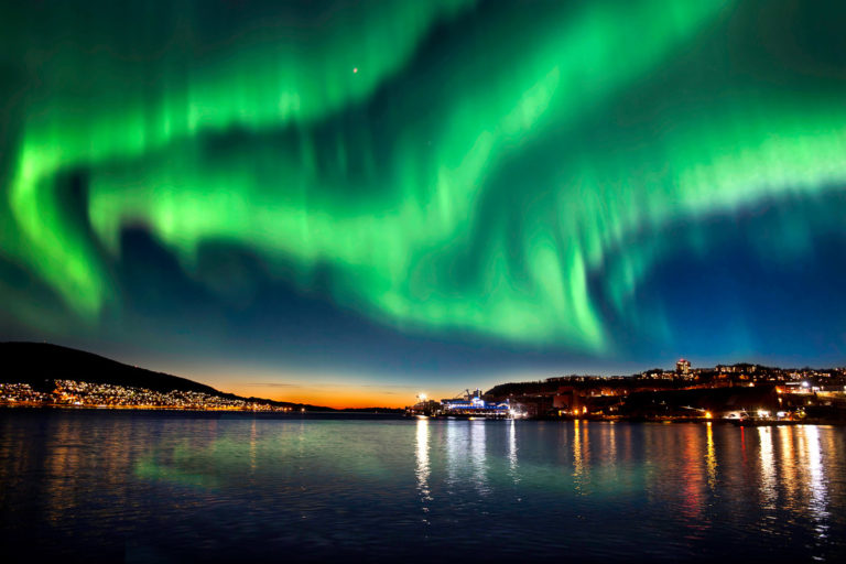 Northern Lights in Narvik Ⓒ Michael Ulriksen