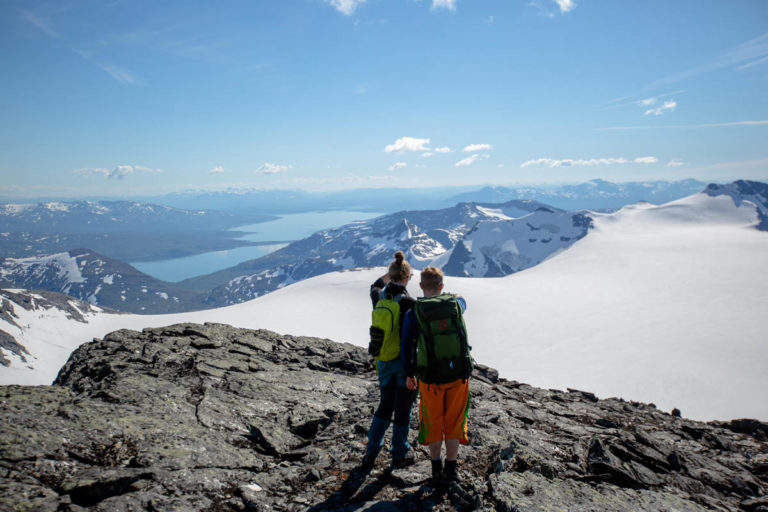 (C) Mats Hoel Johannessen - Utsikt fra Oksskolten i retning Mosjøen/Helgeland