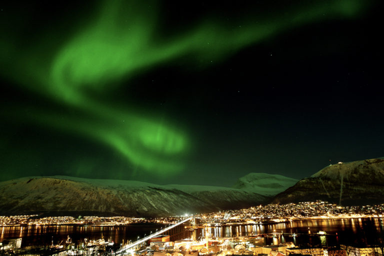 Nordlys over Tromsø