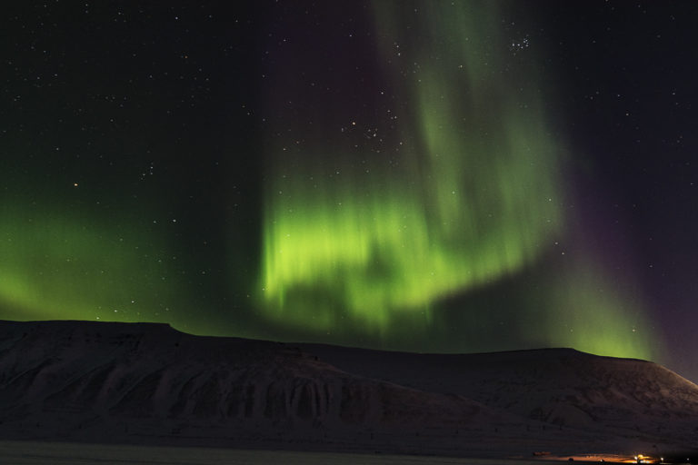 The Northern Lights on Svalbard © Jarle Røssland