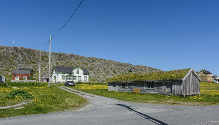 Hamningberg ved nordre endepunktet av Nasjonal turistveg Varanger.

©Foto: Fredrik Fløgstad / Statens vegvesen