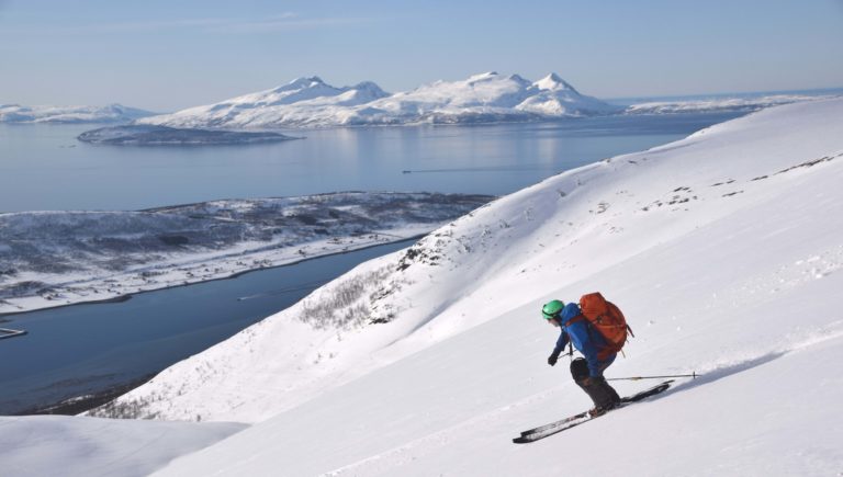 Forfatteren av artikkelen Espen Nordahl har jobbet som guide og skredekspert i Nord-Norge i en årrekke © Espen Nordahl