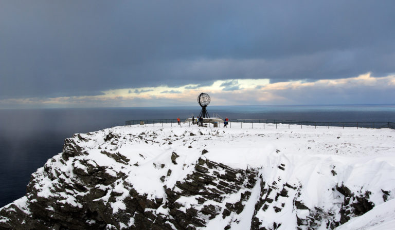 Winter at The North Cape © North Cape Tours