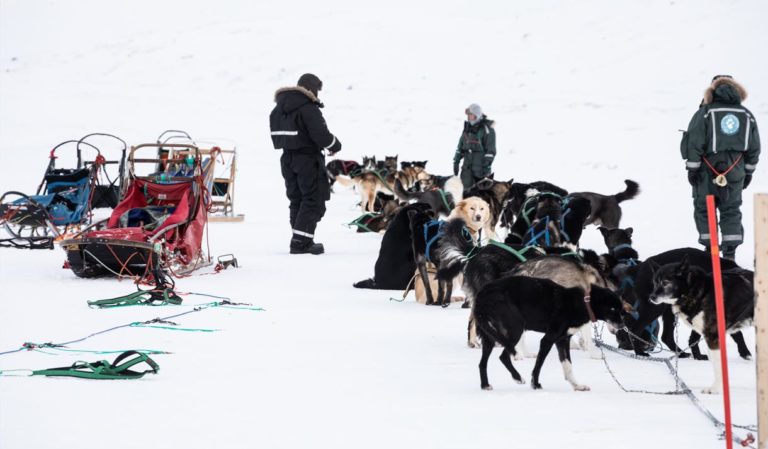 Outside of the Ice-cave © John Campbell